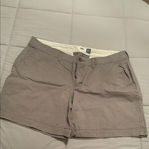 Old Navy Gray Shorts Comfortable Cotton Blend 8-tall